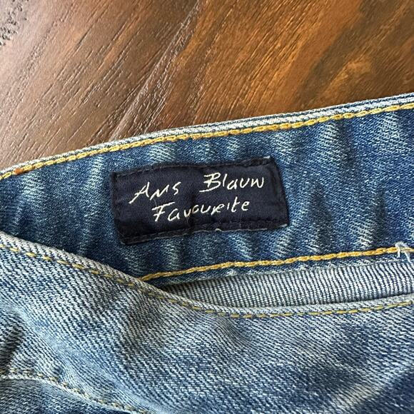 SCOTCH & SODA Ralston Jeans Blue Denim Slim Fit Straight Button Fly - Picture 10 of 15